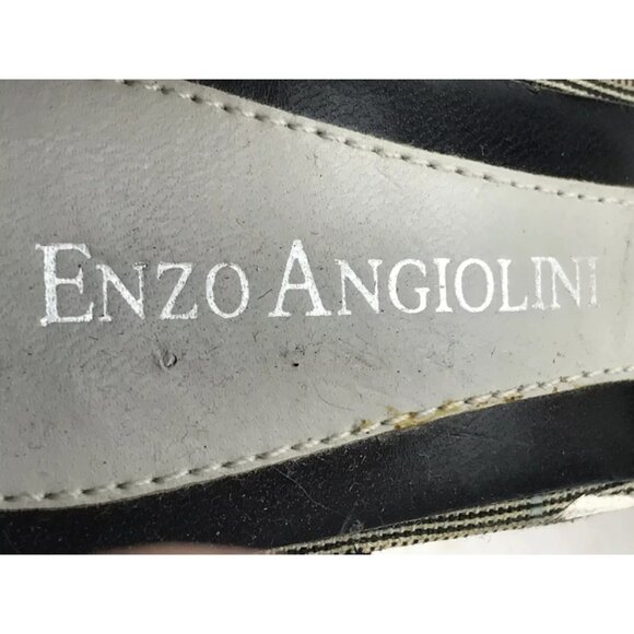 Enzo Angiolini Womens Beige Ankle Strap Round Toe Pump Stiletto Heels Size 5.5 M - Picture 8 of 9